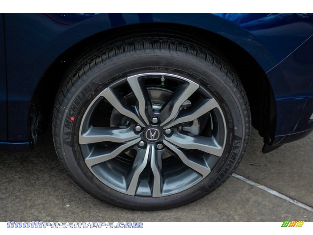 2020 MDX Advance AWD - Fathom Blue Pearl / Graystone photo #11