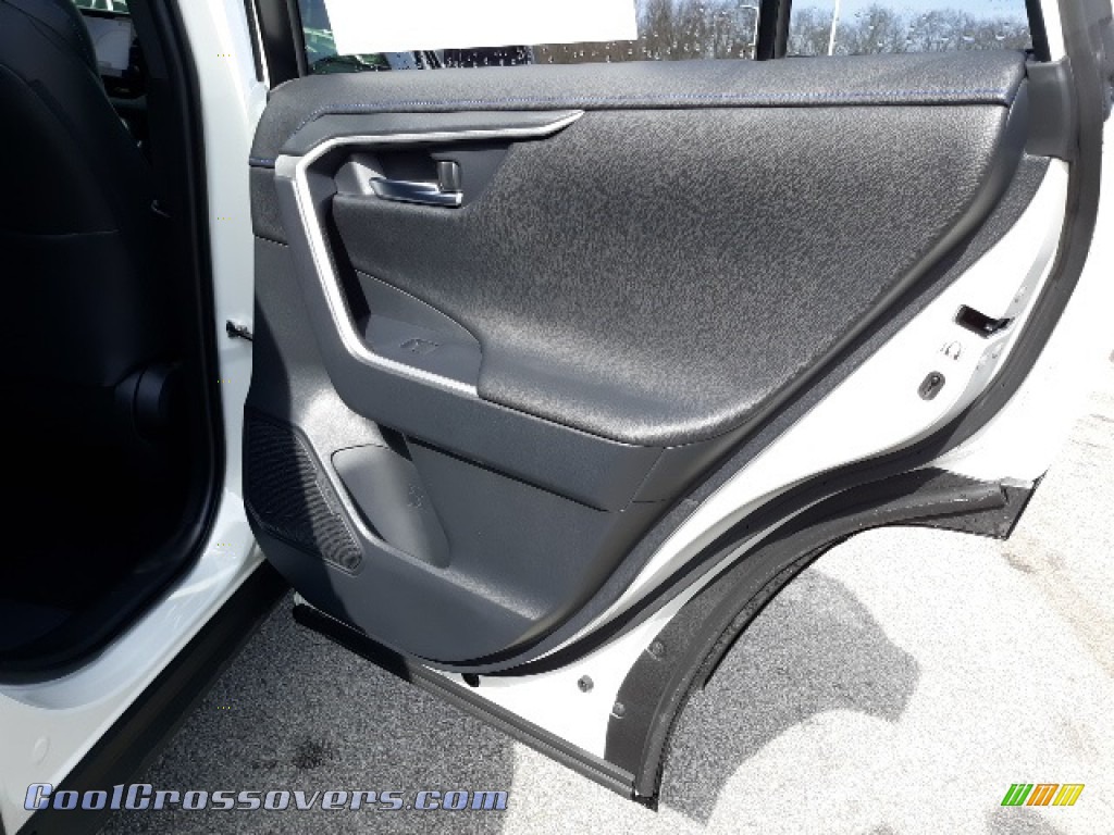 2020 RAV4 XSE AWD Hybrid - Blizzard White Pearl / Black photo #36