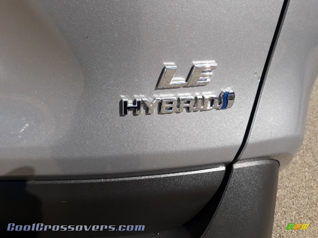 2020 RAV4 LE AWD Hybrid - Silver Sky Metallic / Black photo #37