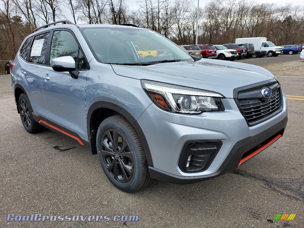 2020 Forester 2.5i Sport - Ice Silver Metallic / Gray Sport photo #1