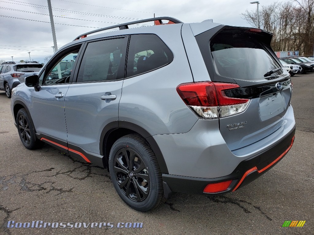 2020 Forester 2.5i Sport - Ice Silver Metallic / Gray Sport photo #6