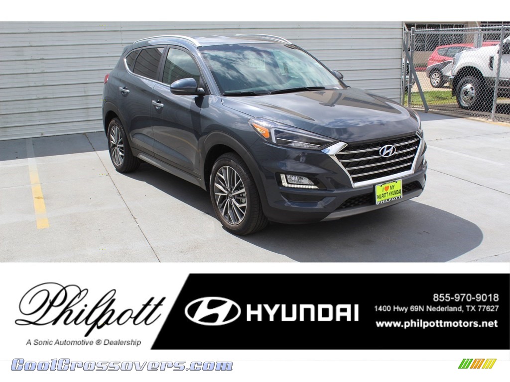 Dusk Blue / Black Hyundai Tucson Limited