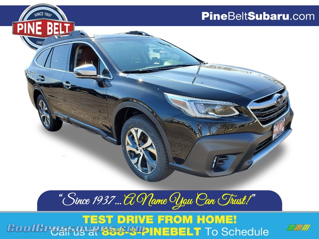 2020 Outback Touring XT - Crystal Black Silica / Java Brown photo #1