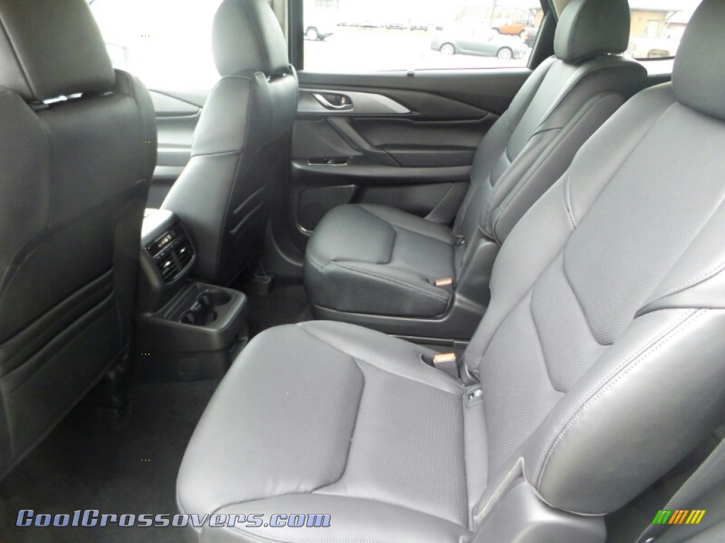 2020 CX-9 Touring AWD - Deep Crystal Blue Mica / Black photo #7