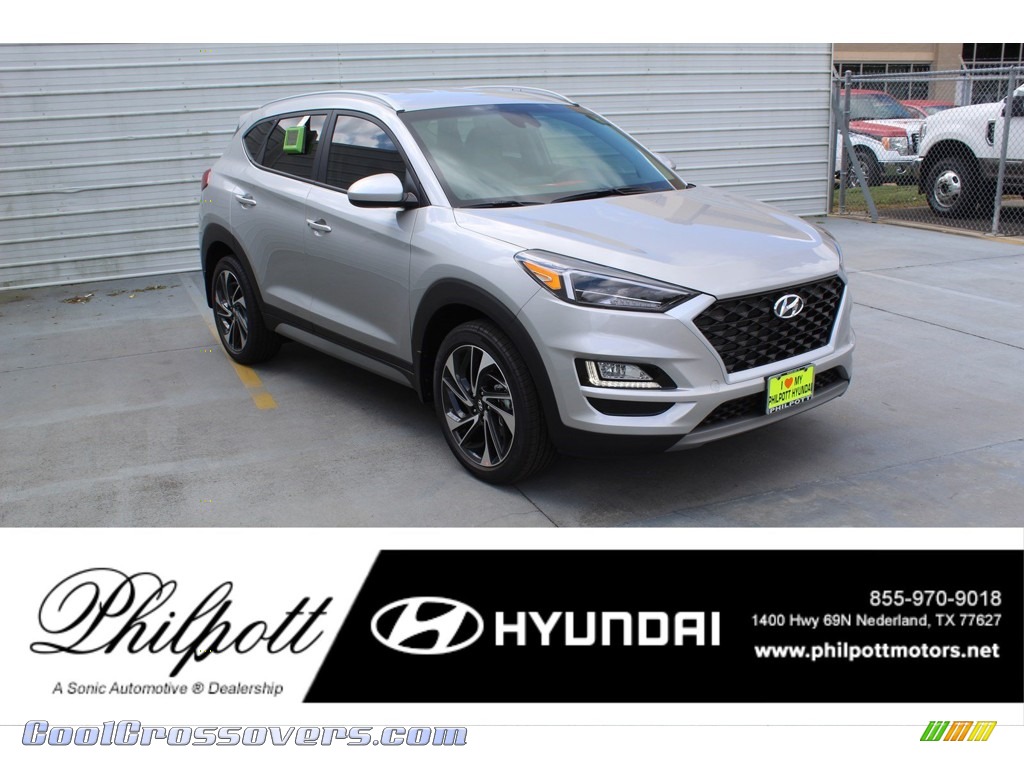 Stellar Silver / Gray Hyundai Tucson Sport