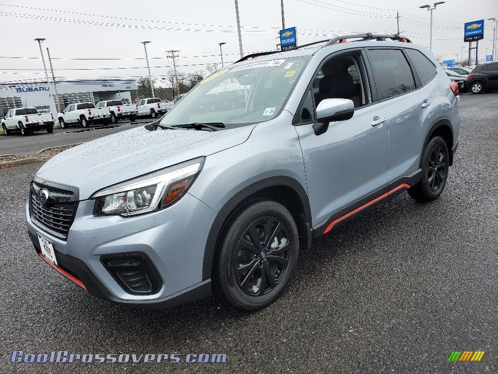 2020 Forester 2.5i Sport - Ice Silver Metallic / Gray photo #19