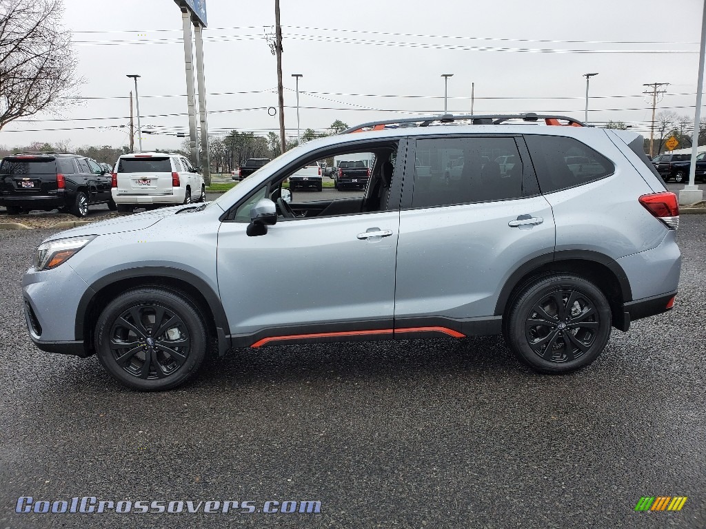 2020 Forester 2.5i Sport - Ice Silver Metallic / Gray photo #20