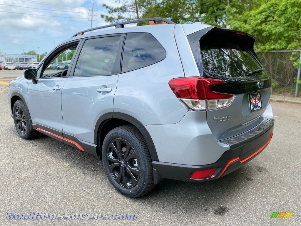 2020 Forester 2.5i Sport - Ice Silver Metallic / Gray Sport photo #5