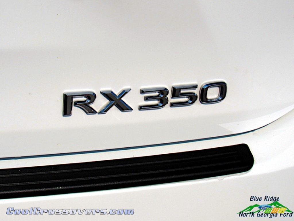 2019 RX 350 F Sport AWD - Ultra White / Rioja Red photo #36