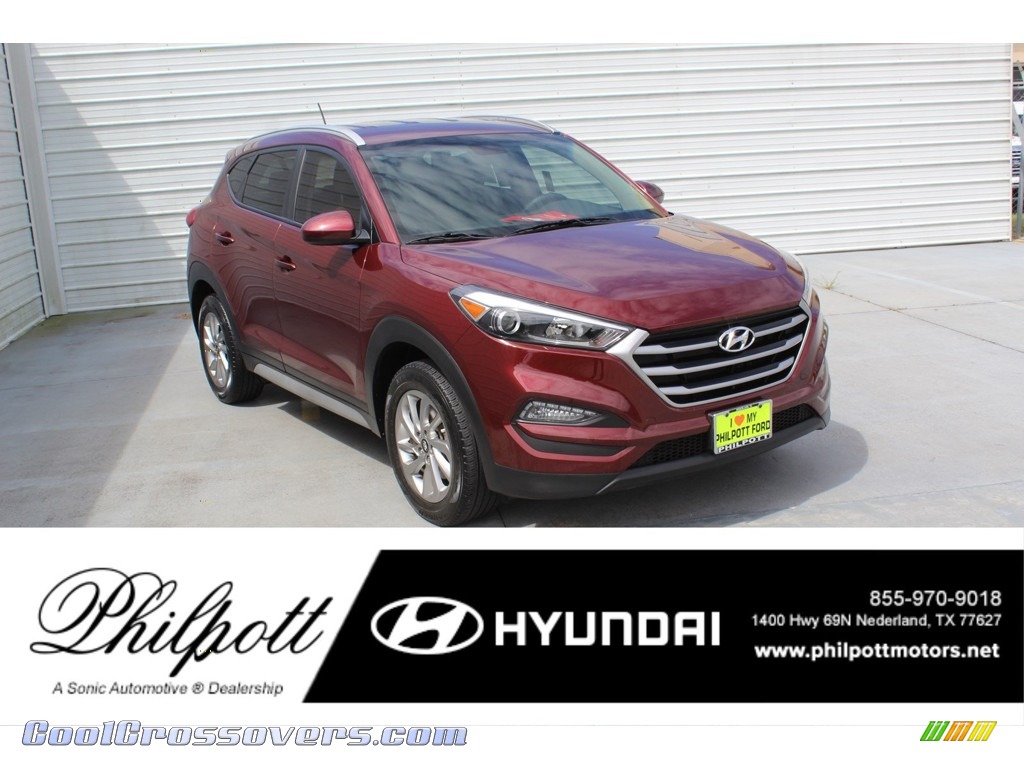 Ruby Wine / Beige Hyundai Tucson SE