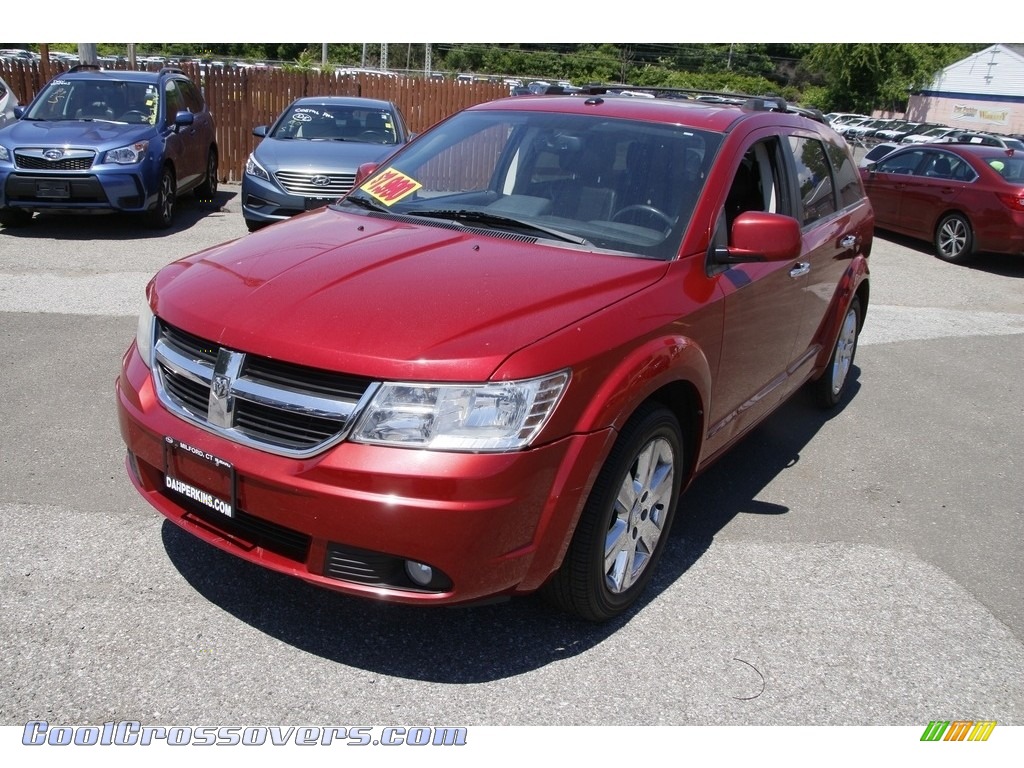 Inferno Red Crystal Pearl Coat / Dark Slate Gray Dodge Journey R/T AWD