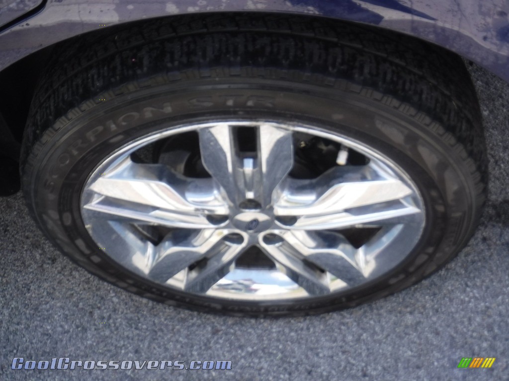 2011 Edge Limited AWD - Kona Blue Metallic / Charcoal Black photo #4