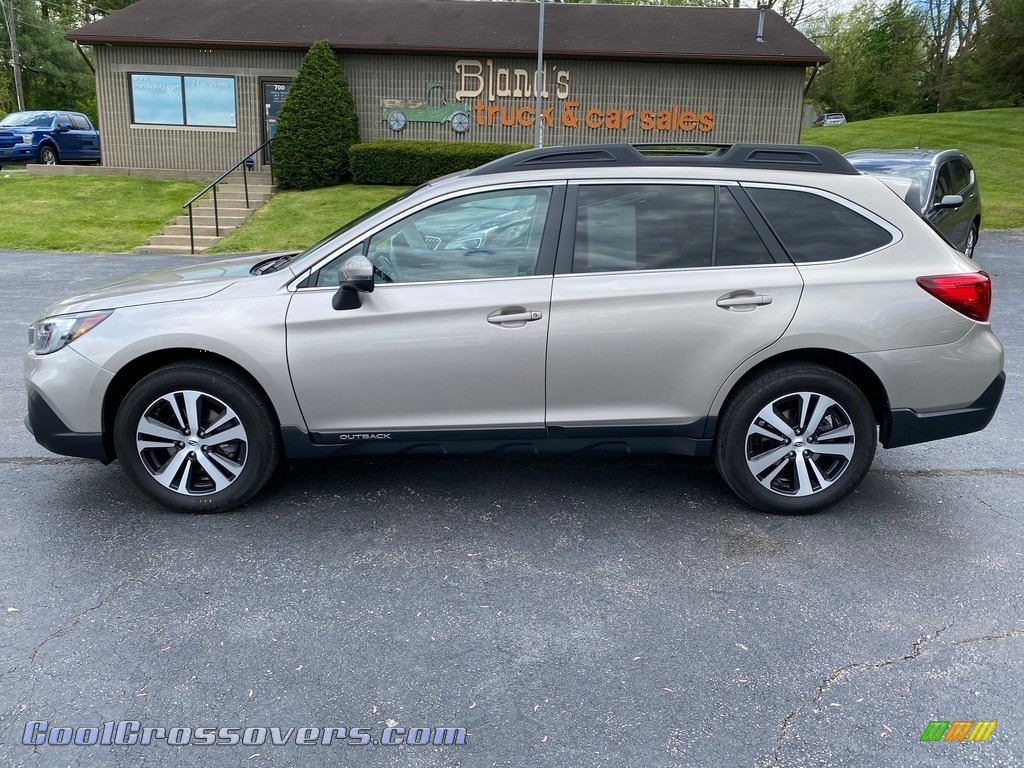 2018 Outback 2.5i Limited - Tungsten Metallic / Ivory photo #1