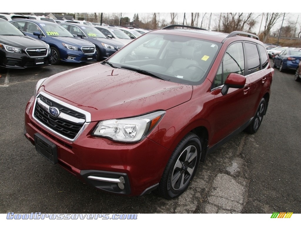 Venetian Red Pearl / Gray Subaru Forester 2.5i Limited