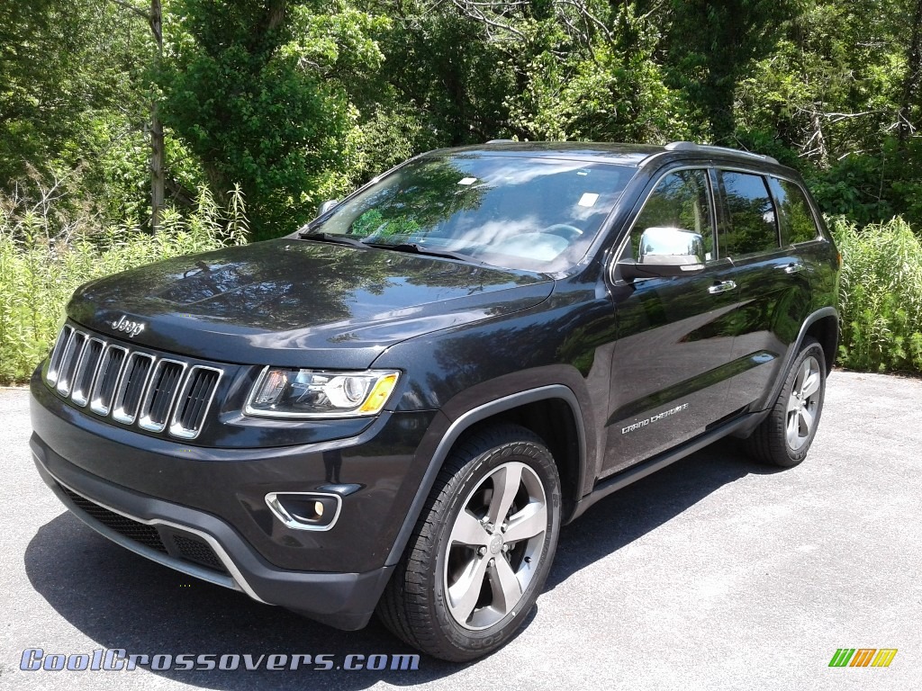 2016 Grand Cherokee Limited - Brilliant Black Crystal Pearl / Black/Light Frost Beige photo #2