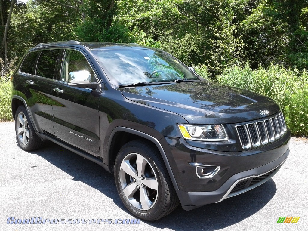 2016 Grand Cherokee Limited - Brilliant Black Crystal Pearl / Black/Light Frost Beige photo #4