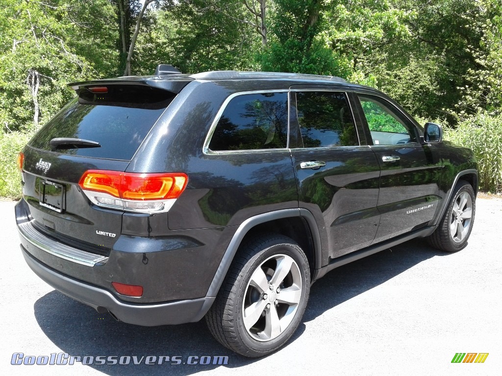 2016 Grand Cherokee Limited - Brilliant Black Crystal Pearl / Black/Light Frost Beige photo #6