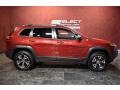 Jeep Cherokee Trailhawk 4x4 Deep Cherry Red Crystal Pearl photo #4