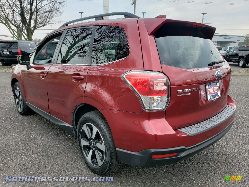 2017 Forester 2.5i Limited - Venetian Red Pearl / Gray photo #19