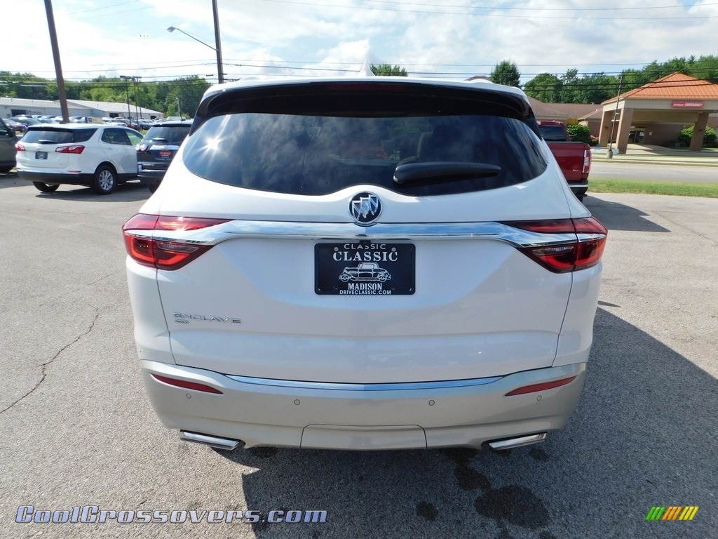 2020 Enclave Essence AWD - White Frost Tricoat / Shale photo #6