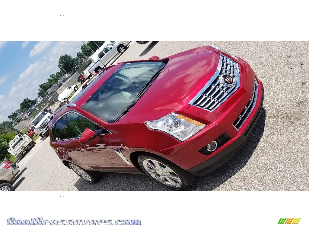 2013 SRX Performance AWD - Crystal Red Tintcoat / Shale/Brownstone photo #30