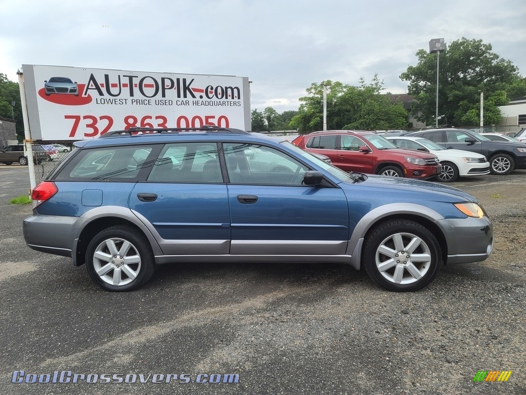 2009 Outback 2.5i Special Edition Wagon - Newport Blue Pearl / Off Black photo #2