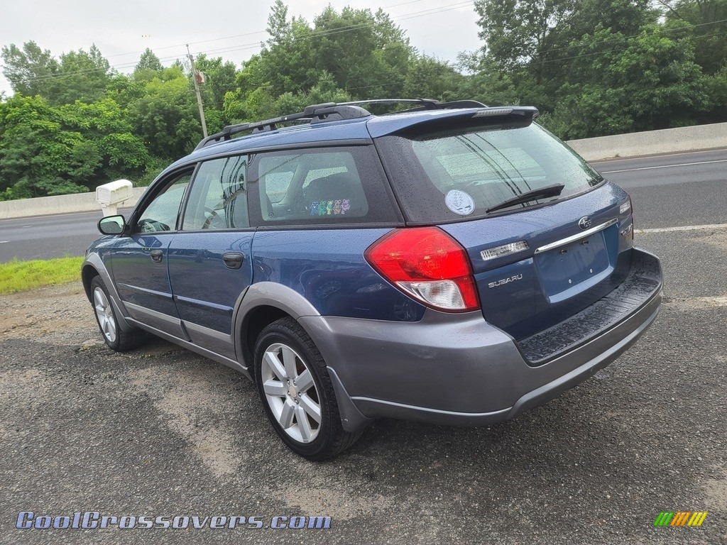 2009 Outback 2.5i Special Edition Wagon - Newport Blue Pearl / Off Black photo #5