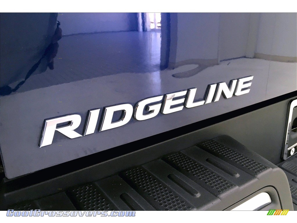 2017 Ridgeline RTL-T AWD - Obsidian Blue Pearl / Gray photo #7