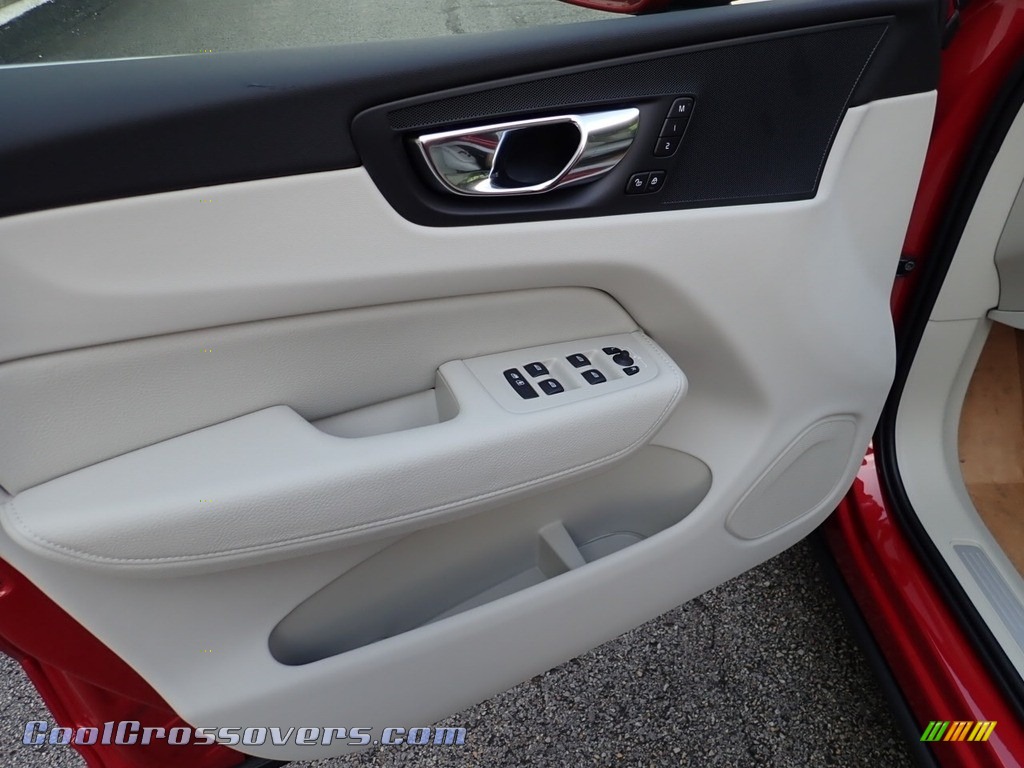 2020 XC60 T5 AWD Momentum - Fusion Red Metallic / Blonde photo #10