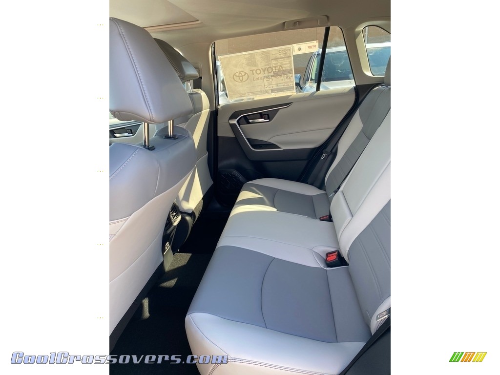 2020 RAV4 XLE Premium AWD - Blueprint / Light Gray photo #3