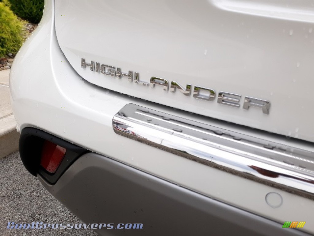 2020 Highlander Platinum AWD - Blizzard White Pearl / Glazed Caramel photo #25