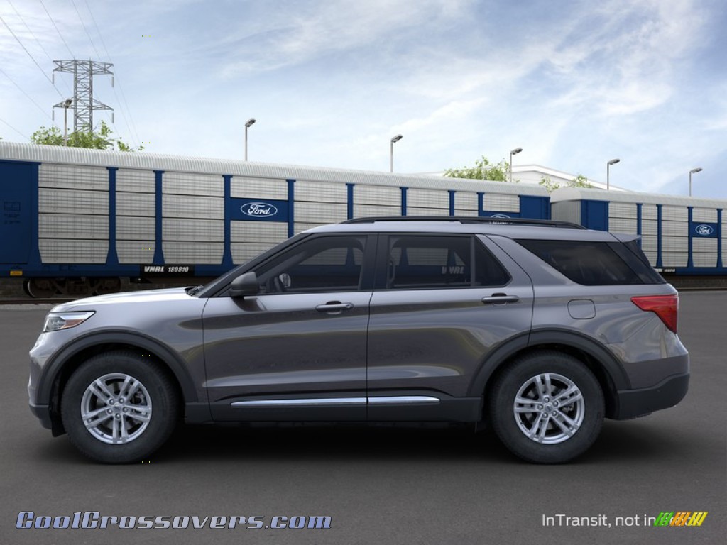 2020 Explorer XLT 4WD - Magnetic Metallic / Ebony photo #3