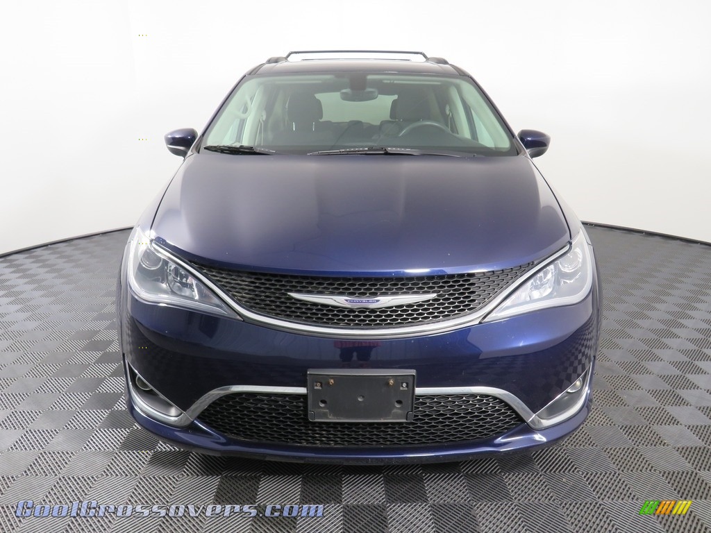 2017 Pacifica Touring L - Jazz Blue Pearl / Black/Alloy photo #5