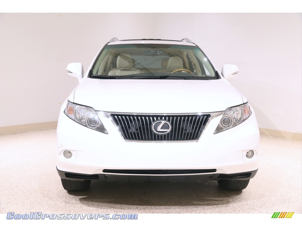 2012 RX 350 AWD - Starfire White Pearl / Parchment photo #2
