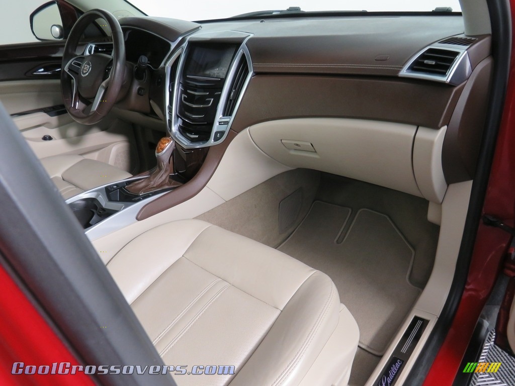 2013 SRX Luxury AWD - Crystal Red Tintcoat / Shale/Brownstone photo #33