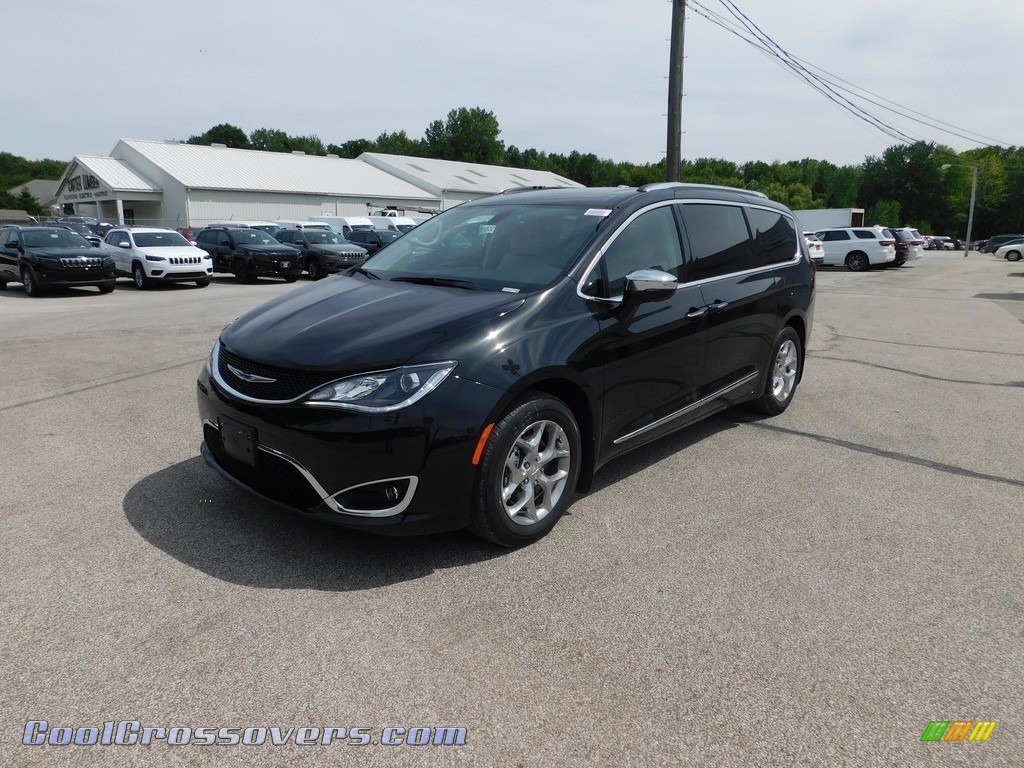2020 Pacifica Limited - Brilliant Black Crystal Pearl / Alloy/Black photo #2