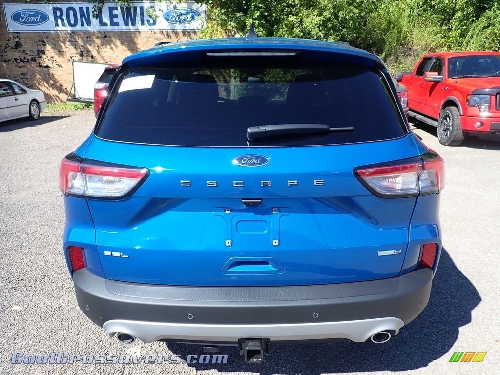 2020 Escape SEL 4WD - Velocity Blue Metallic / Ebony Black photo #8