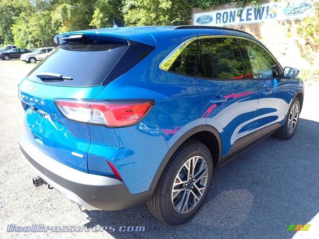 2020 Escape SEL 4WD - Velocity Blue Metallic / Ebony Black photo #9