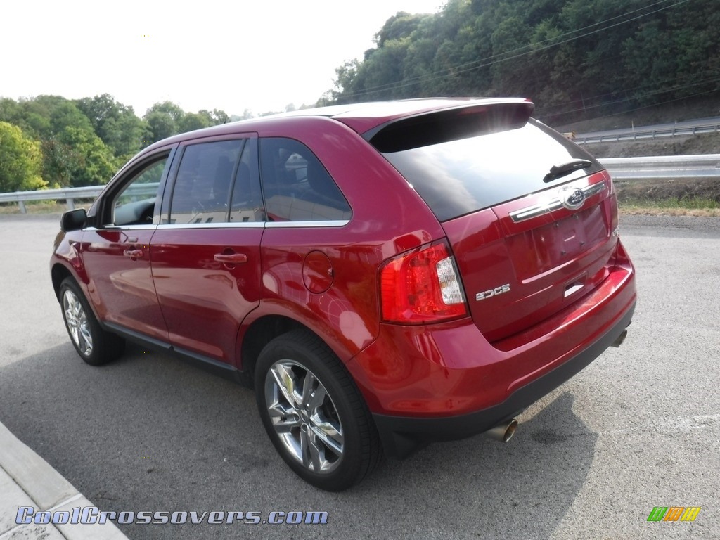 2014 Edge Limited - Ruby Red / Charcoal Black photo #16