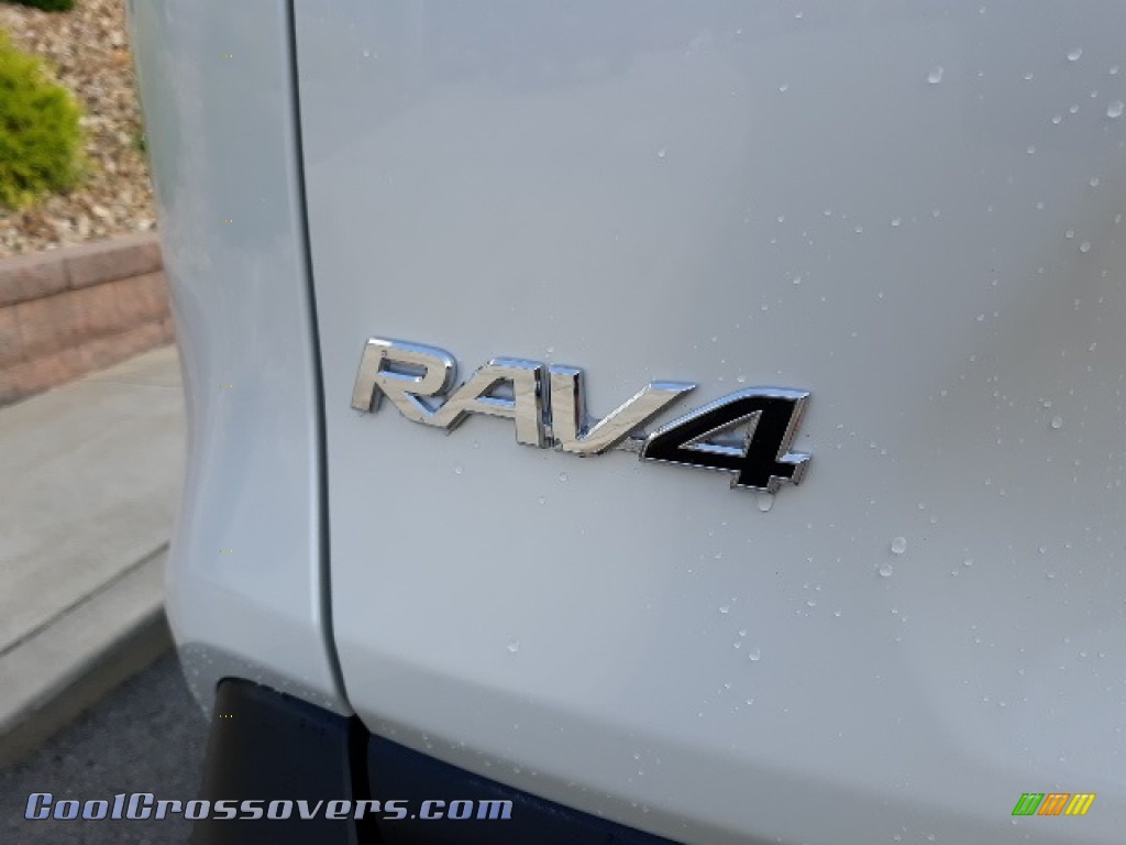 2020 RAV4 Limited AWD Hybrid - Blizzard White Pearl / Black photo #27