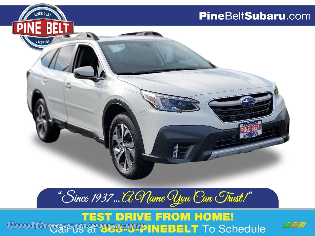 2020 Outback Limited XT - Crystal White Pearl / Slate Black photo #1