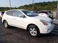 Nissan Rogue S AWD Pearl White photo #4