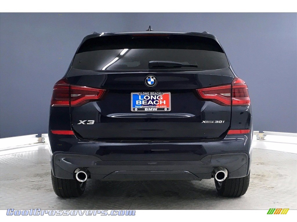 2021 X3 xDrive30i - Carbon Black Metallic / Black photo #4
