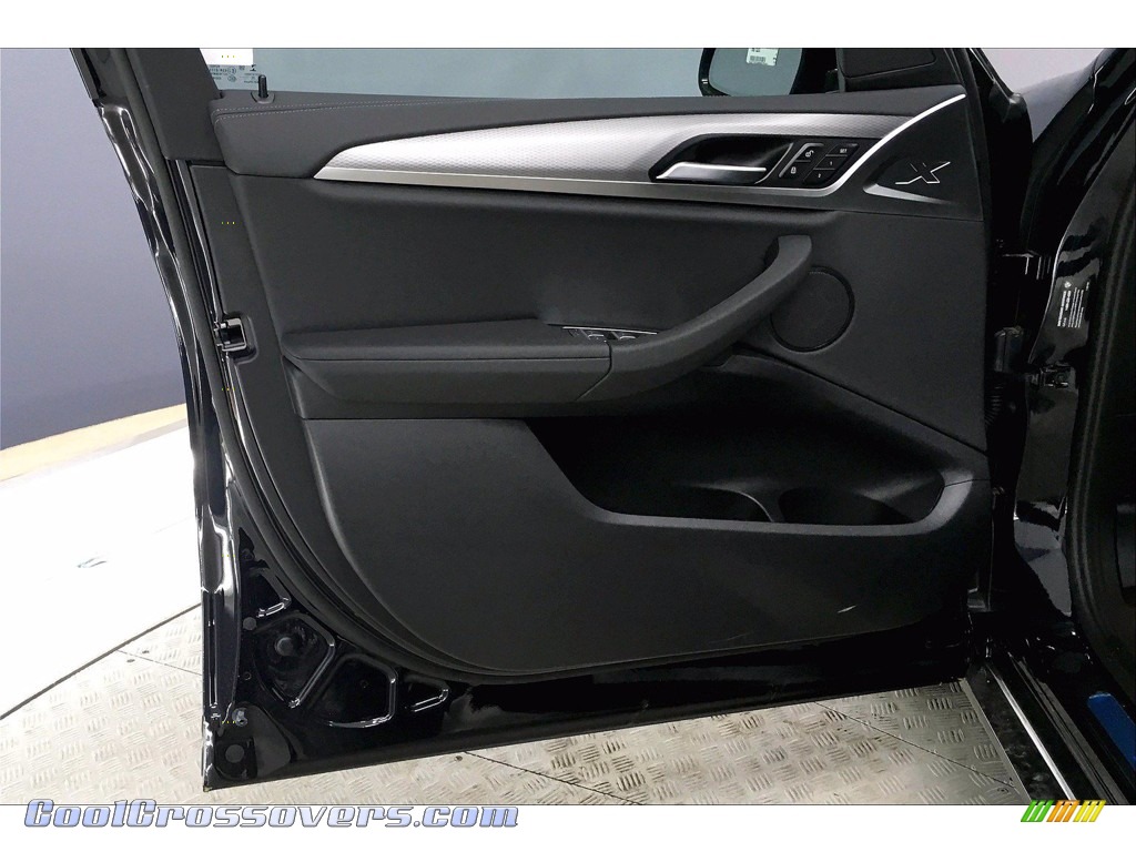 2021 X3 xDrive30i - Carbon Black Metallic / Black photo #13