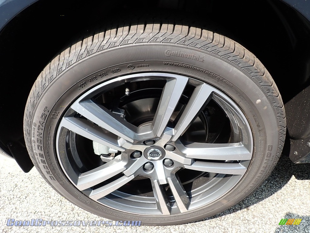 2021 XC60 T5 AWD Momentum - Denim Blue Metallic / Blonde/Charcoal photo #6