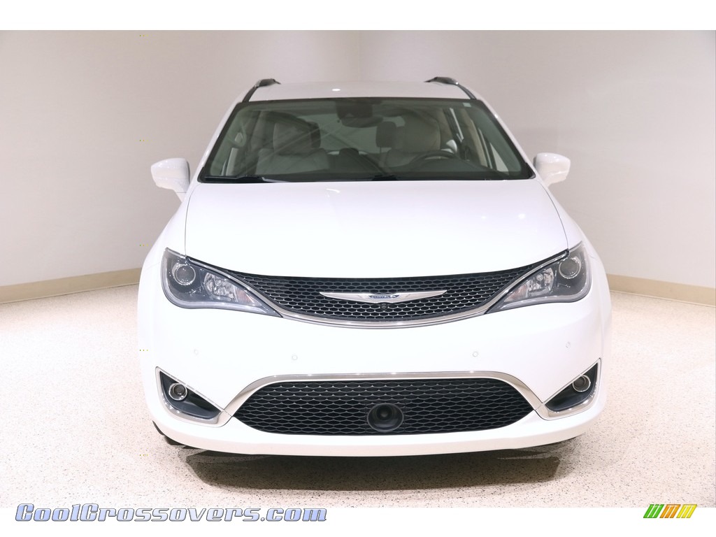 2018 Pacifica Touring L - Bright White / Cognac/Alloy/Toffee photo #2