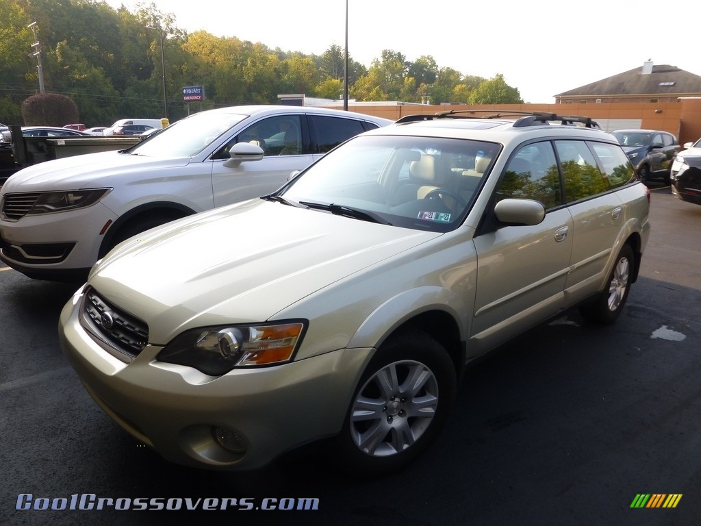 2005 Outback 2.5i Limited Wagon - Champagne Gold Opal / Taupe photo #1