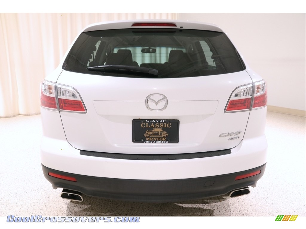 2010 CX-9 Touring AWD - Crystal White Pearl Mica / Sand photo #19