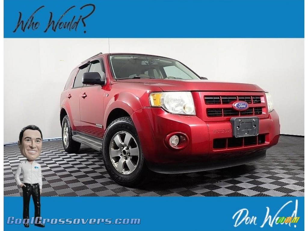 Redfire Metallic / Camel Ford Escape Limited 4WD