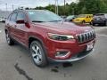 Jeep Cherokee Limited 4x4 Velvet Red Pearl photo #1